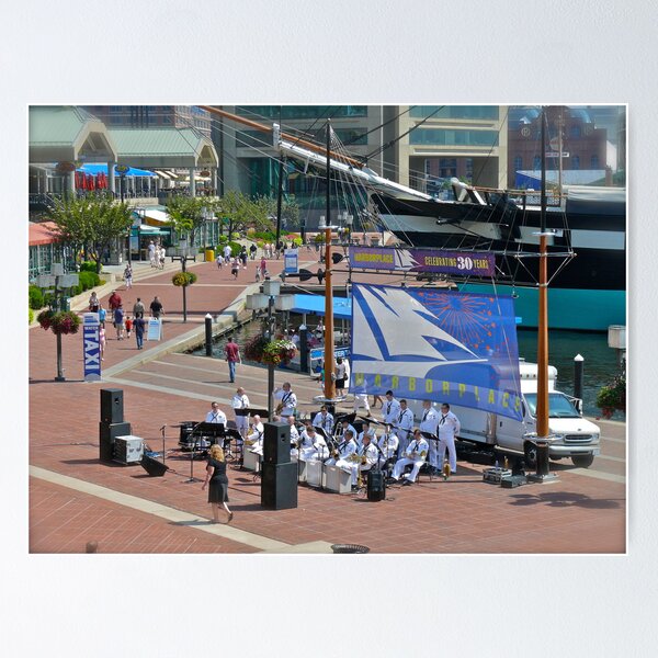 Item preview, The Navy Band Performing - Baltimore - Harborside designed and sold by Jack McCabe.