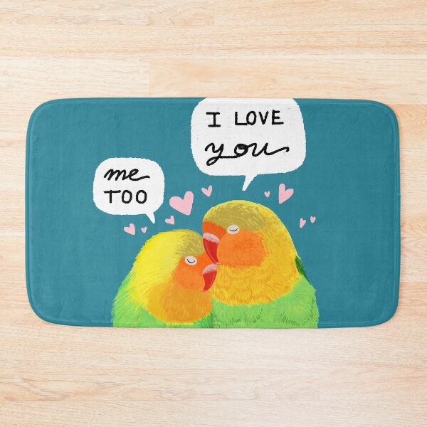 Item preview, LOVE BIRDS designed and sold by BEATRIZ ABAITUA.
