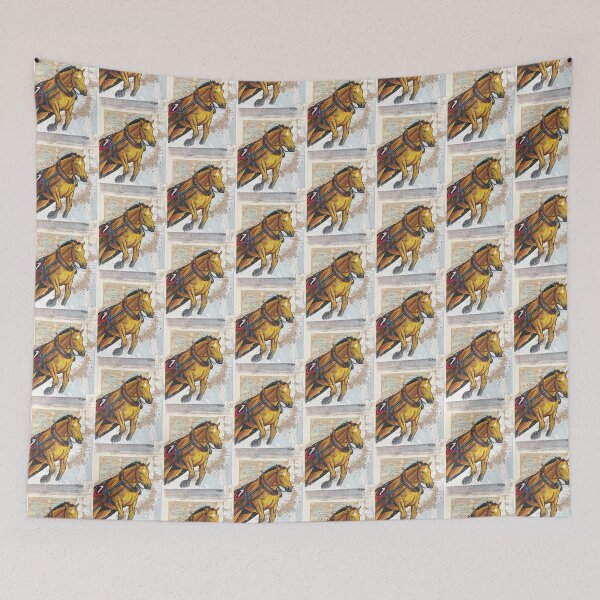 Item preview, Ban'ei Horse on Map designed and sold by Elizabeth Staley.