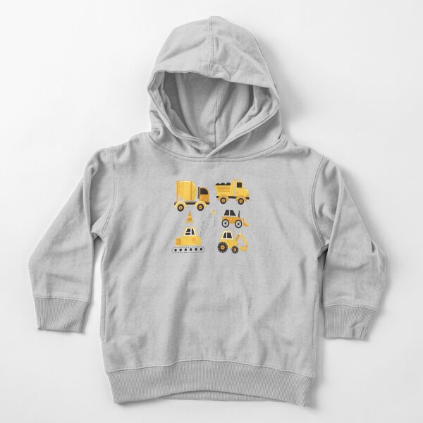 Item preview, Construction Trucks on Gray designed and sold by latheandquill.