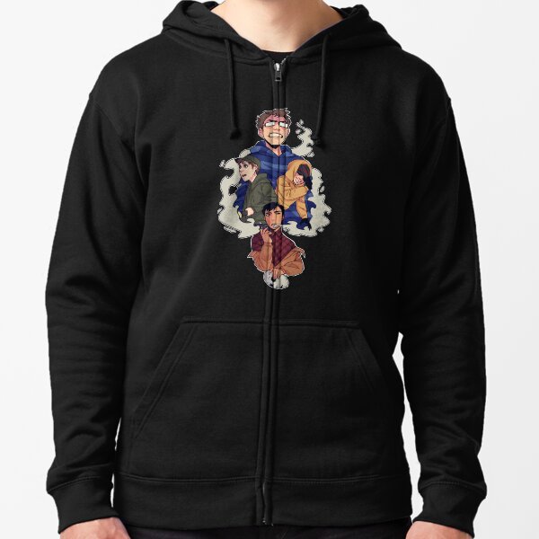 marble hornets Zipped Hoodie