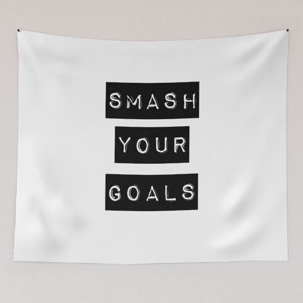 Item preview, Smash Your Goals designed and sold by WilliamsonMedia.