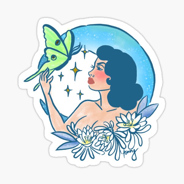 Bella Luna Sticker