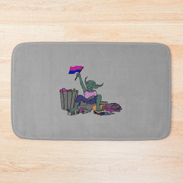 Item preview, Bisexual Pride Goblin designed and sold by ThumperDaeTime.