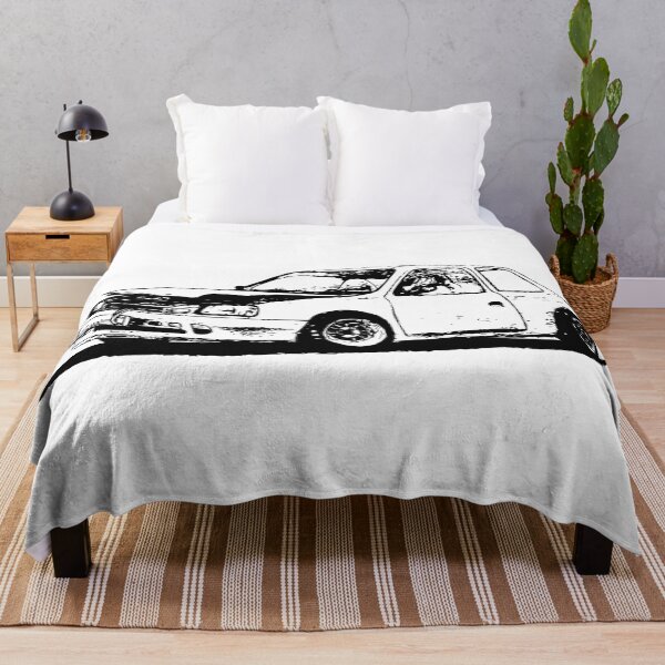 Micra K11 Sketch Throw Blanket