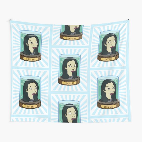 Lucy Liu Futurama Tapestry
