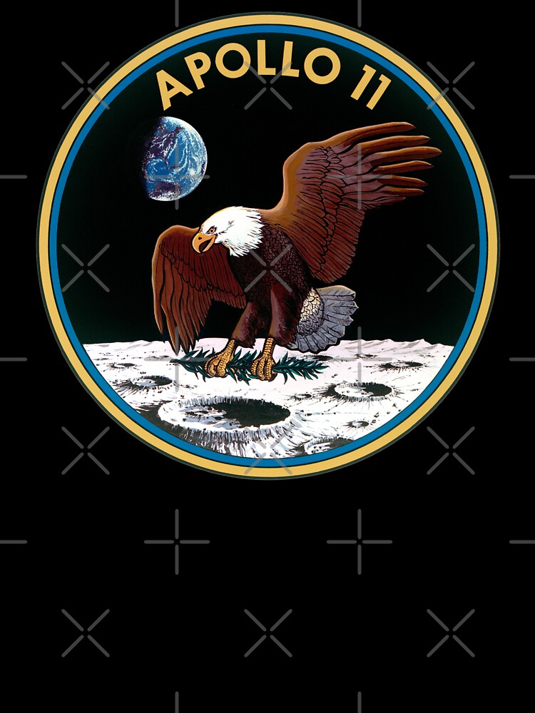 Camiseta para niños «Misión de la NASA Apolo 11: El águila ha aterrizado»  de jutulen | Redbubble