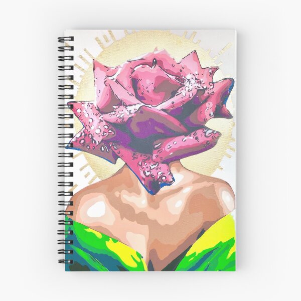 Item preview, Rose girl, stencil art painting designed and sold by MoveRama.