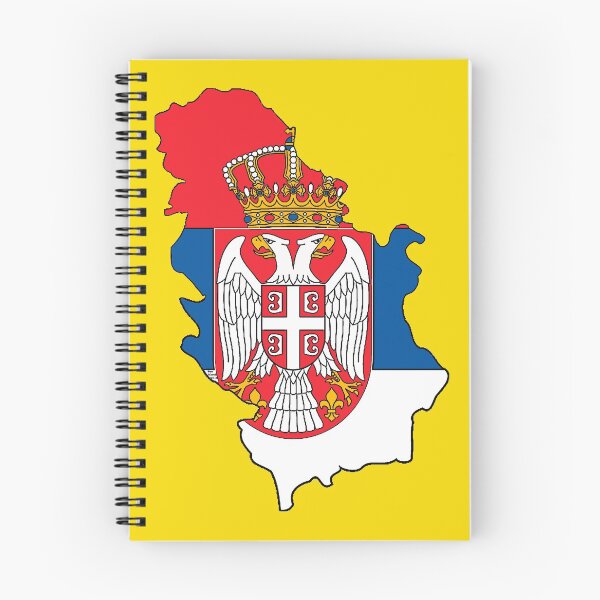 Item preview, Serbia Map With Serbian Flag designed and sold by Havocgirl.