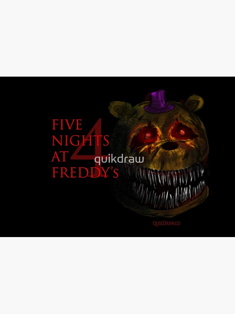 FNaF Nightmare Fredbear Hardcover Journal for Sale by