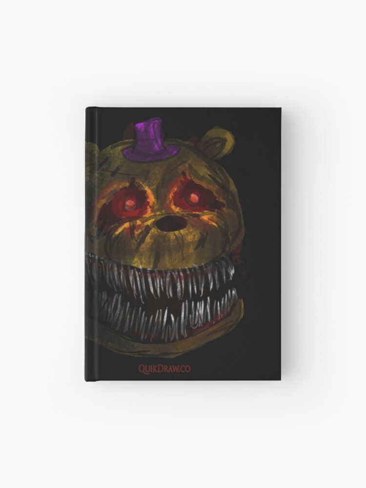 FNaF Nightmare Fredbear Hardcover Journal for Sale by