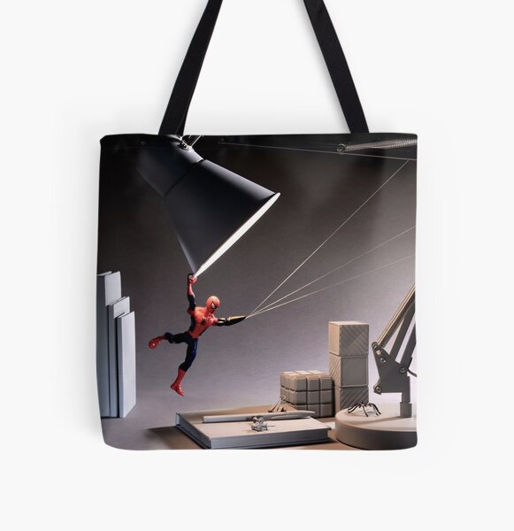 Superhero With Limb Difference All Over Print Tote Bag