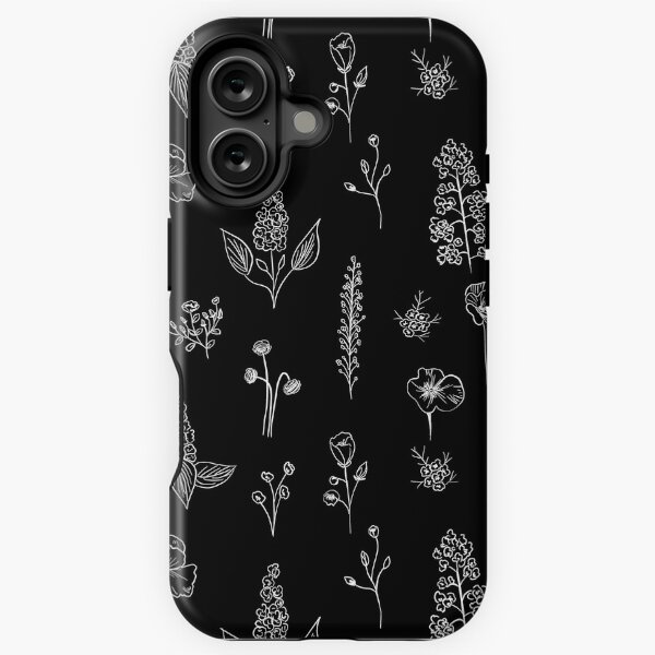Artikel-Vorschau von Schwarze Wildblumen III, designt und verkauft von Anis Illustration.