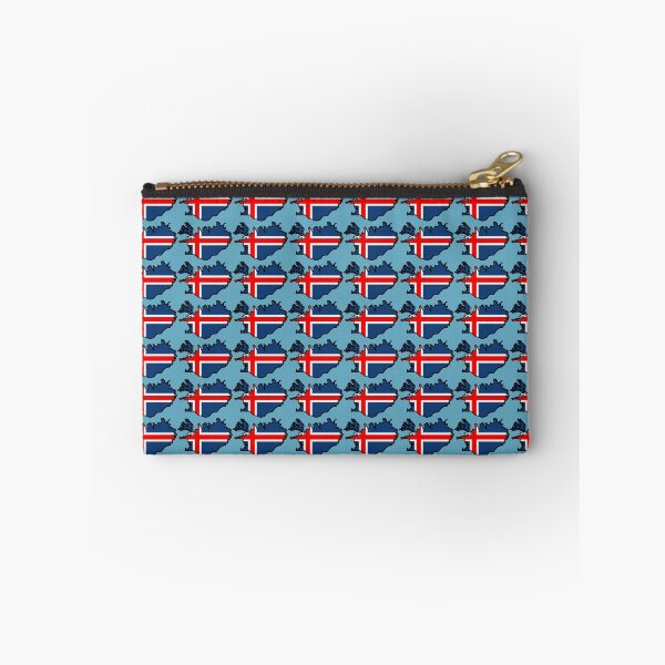 Item preview, Iceland Map With Icelandic Flag designed and sold by Havocgirl.