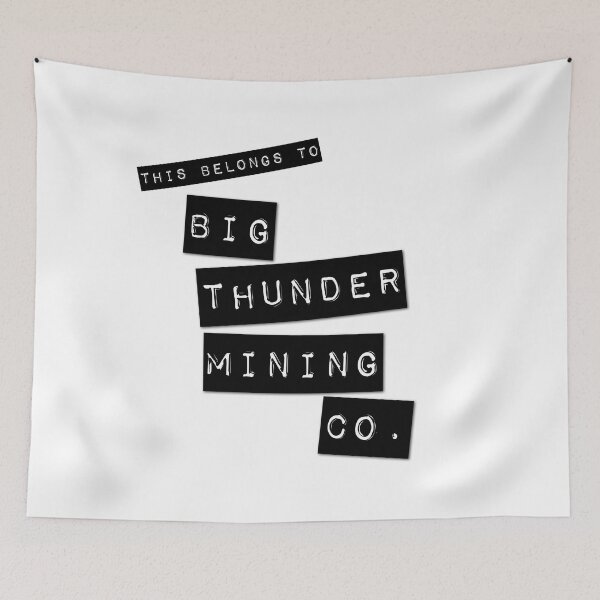 Item preview, This Belongs To.. Big Thunder Mountain Co. designed and sold by magicaldlp.