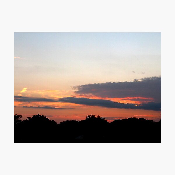 Farewell Kiss of the Sun Photographic Print