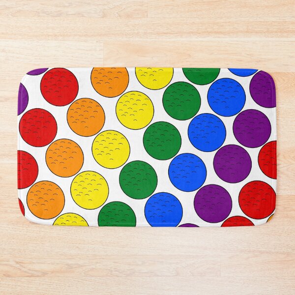 Item preview, Rainbow Golfballs designed and sold by AnnbleBee.