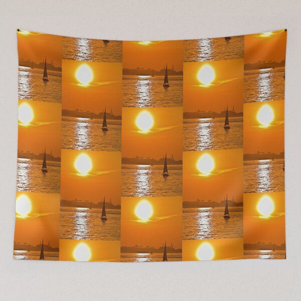 Item preview, USA. Massachusetts. Boston. Harbor. Sunset. designed and sold by vadim19.