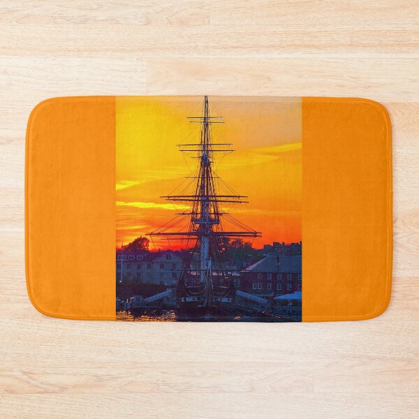 Item preview, USA. Massachusetts. Boston. USS Constitution. Sunset. designed and sold by vadim19.