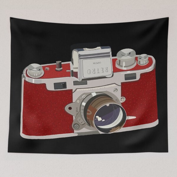 Item preview, Red Vintage Camera designed and sold by jenbucheli.