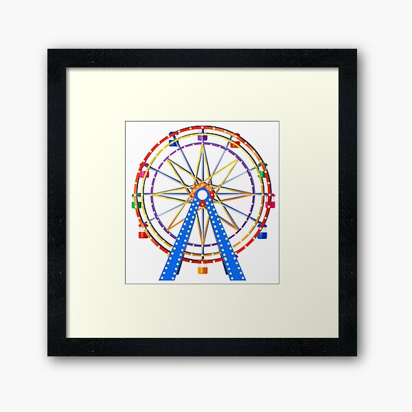 Item preview, Amusement Park Ferris Wheel designed and sold by dcohea.