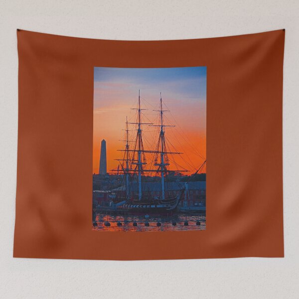 Item preview, USA. Massachusetts. Boston. USS Constitution. Flag Lowering Ceremony. designed and sold by vadim19.