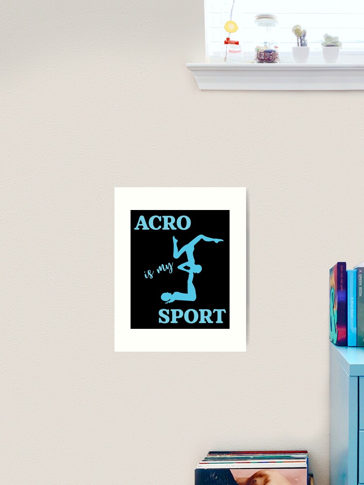 Acro Is My Sport Kids T-Shirt for Sale by SpeculationsArt