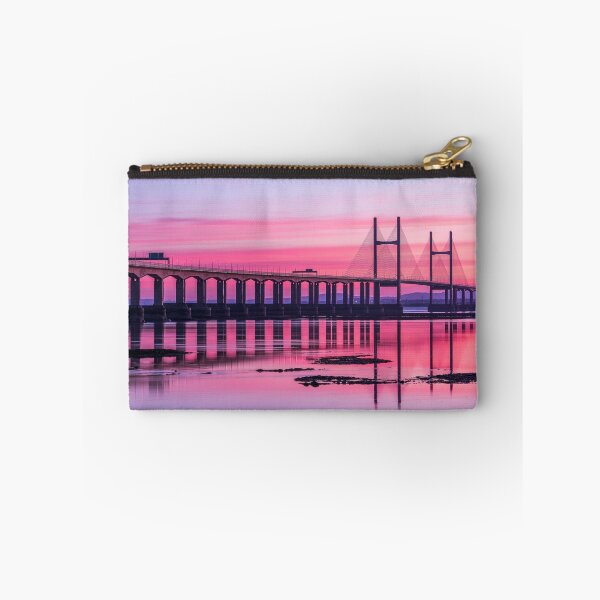 Item preview, Second Severn Crossing Bridge in front of Sunset designed and sold by Jens Roesner.