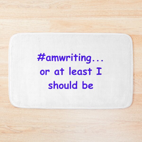 Item preview, Should Be Writing in Purple designed and sold by TeaRoseWriter.