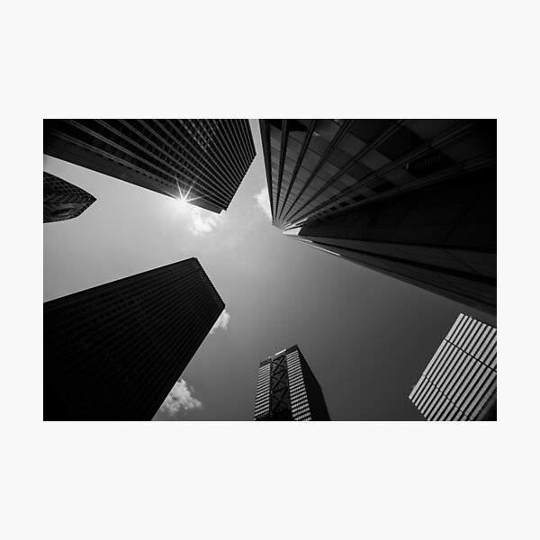 Skyscrapers in Tokyo Photographic Print