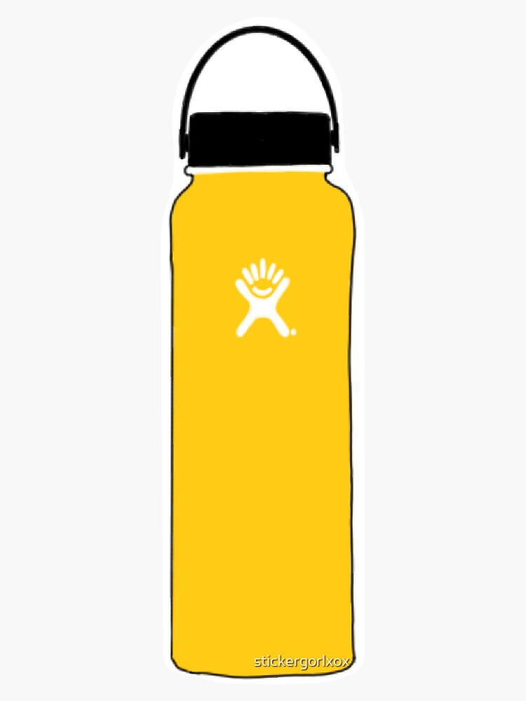 aesthetic yellow pretty summer vsco hydroflask