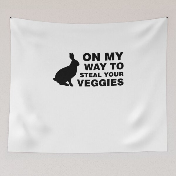 Item preview, On My Way to Steal You Veggies T-Shirt Bunny Lover Pet Owner designed and sold by Legendemax.
