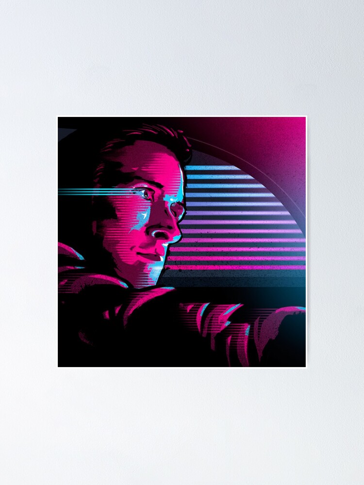 Kavinsky: Nightcall Poster for Sale by HHillustrations