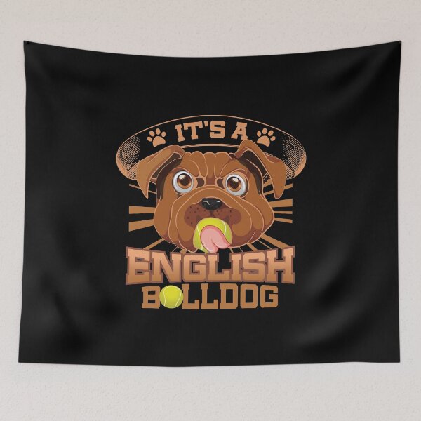 Item preview, English balldog bulldog funny tee designed and sold by Peter Azeez.