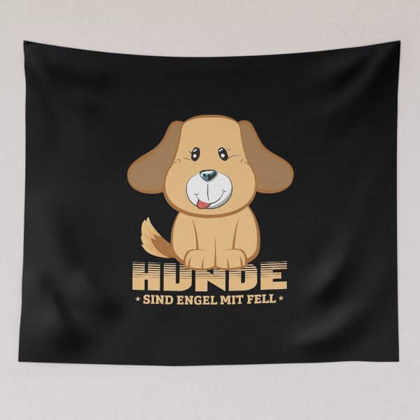 Item preview, Dogs are angels with fur funny dog tea designed and sold by Peter Azeez.