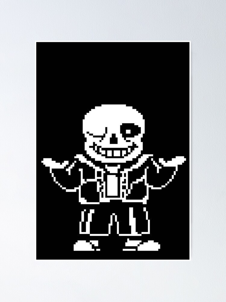 Megalovania Poster for Sale by SarmadM Redbubble