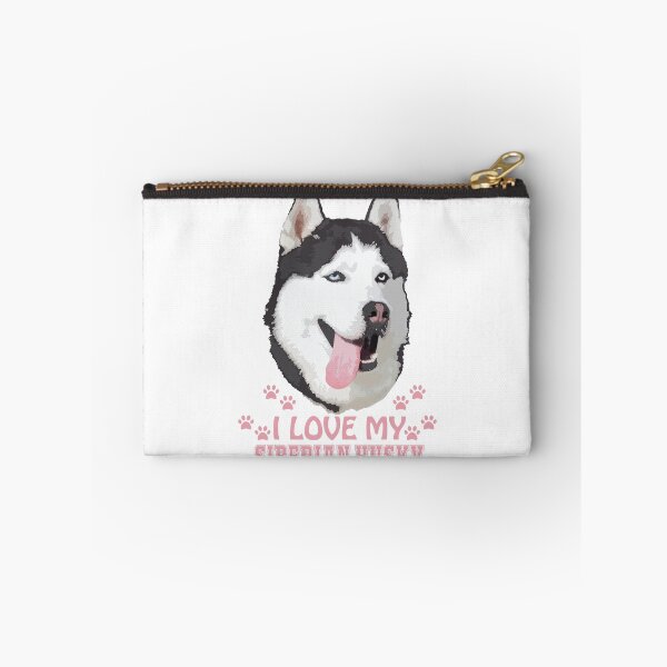 Item preview, Love my cute siberian husky dog funny tea designed and sold by Peter Azeez.