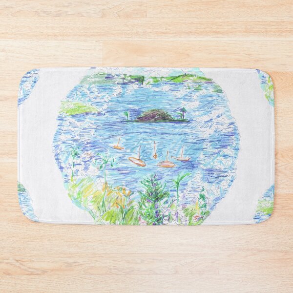 Item preview, Five Boats in the Bay designed and sold by John Douglas.