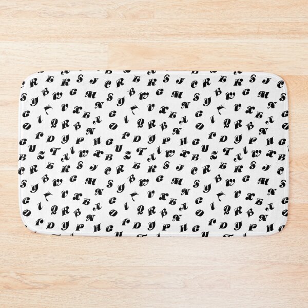 Item preview, abc lettering latine seamless pattern designed and sold by artsofy.