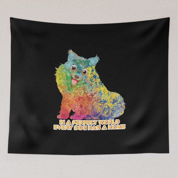 Item preview, In a perfect dog world tea designed and sold by Peter Azeez.