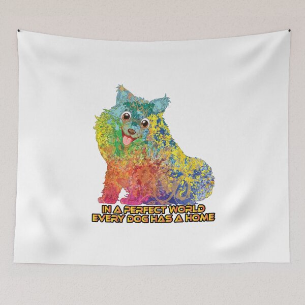 Item preview, In a perfect dog world tea designed and sold by Peter Azeez.