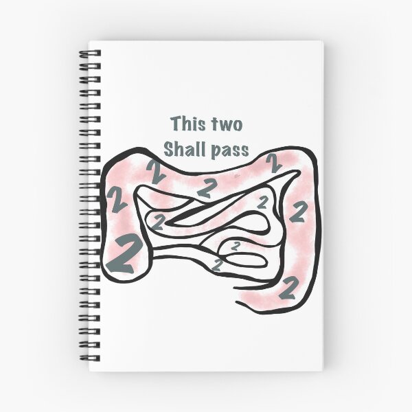 Item preview, This Too Two Shall Pass Pun designed and sold by BoandMe.