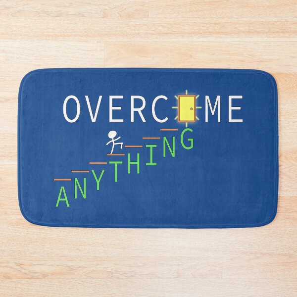 Item preview, OVERCOME ANYTHING - Motivation designed and sold by Autumn Asphodel.
