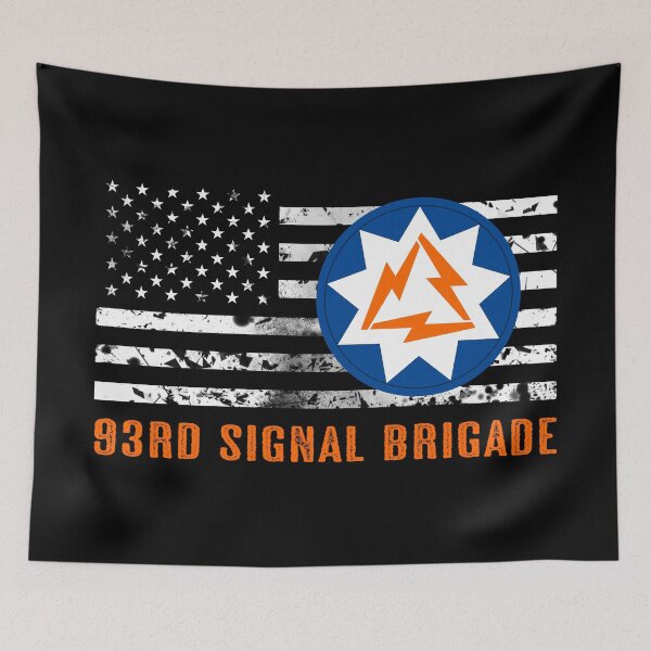Item preview, 93rd Signal Brigade designed and sold by Jared Davies.