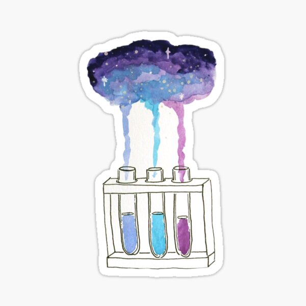 Test Tubes Sticker