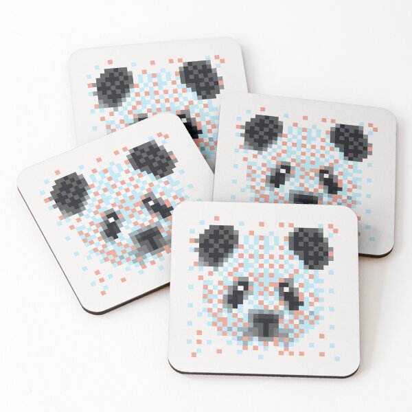 Item preview, 8-bit Pixel Panda Bear designed and sold by BluePlanet.