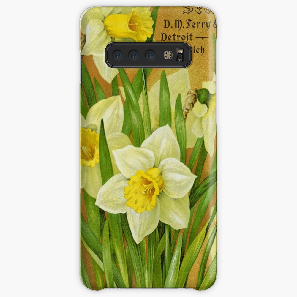 Vintage Daffodils Case & Skin for Samsung Galaxy