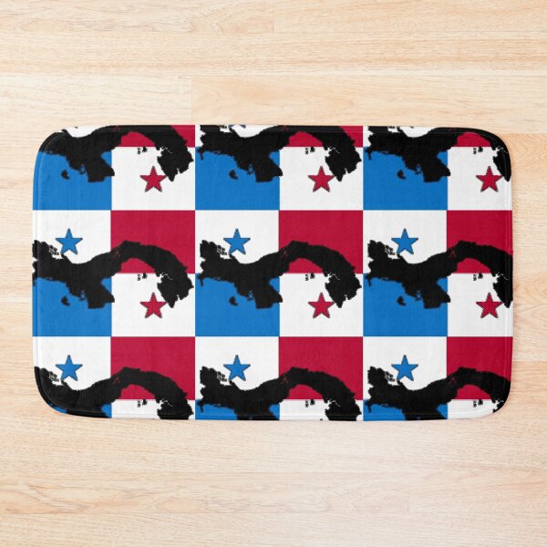 Item preview, Panama Map With Panamanian Flag designed and sold by Havocgirl.