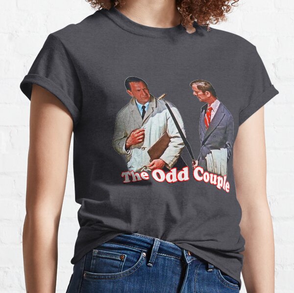 Retro Throwback The Odd Couple Felix and Oscar Tribute Classic T-Shirt