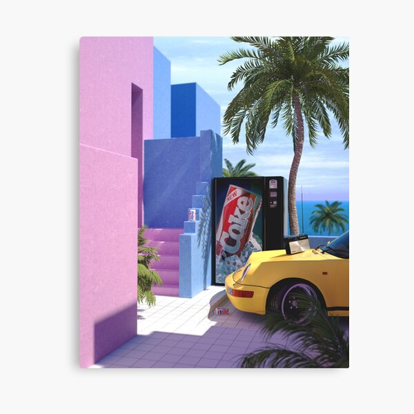 Villa Afternoon Canvas Print